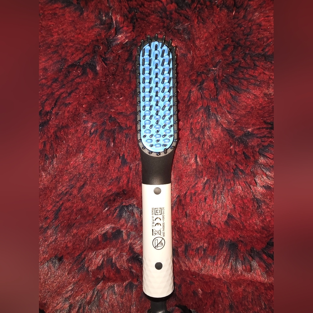 Heated Beard & Hair Straightening Brush/Comb For Men